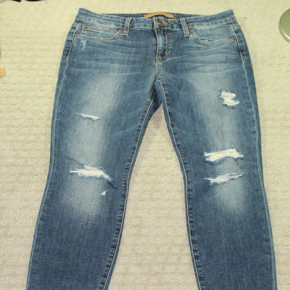 Joe’s The Icon Mid Rise Skinny Ankle Jeans Sz 25 Flawless New With Tags